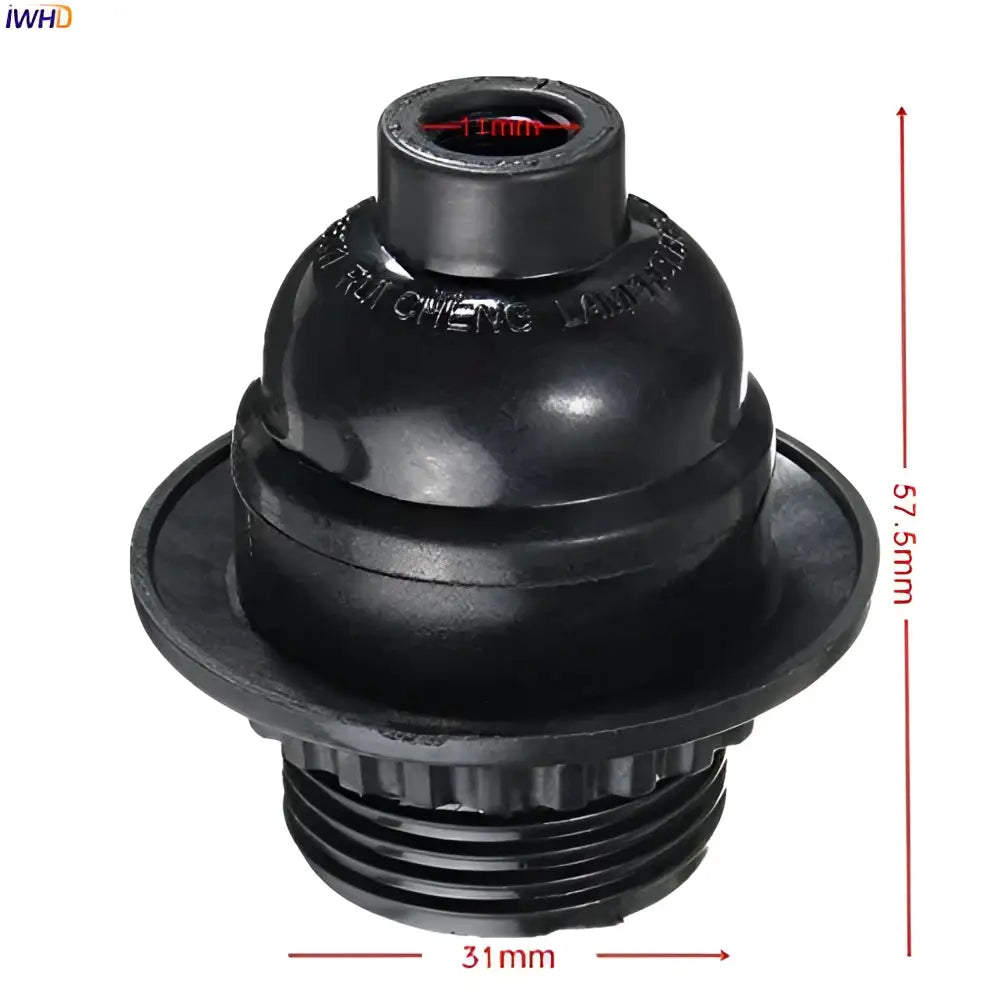 Black Gold Bulb Holder