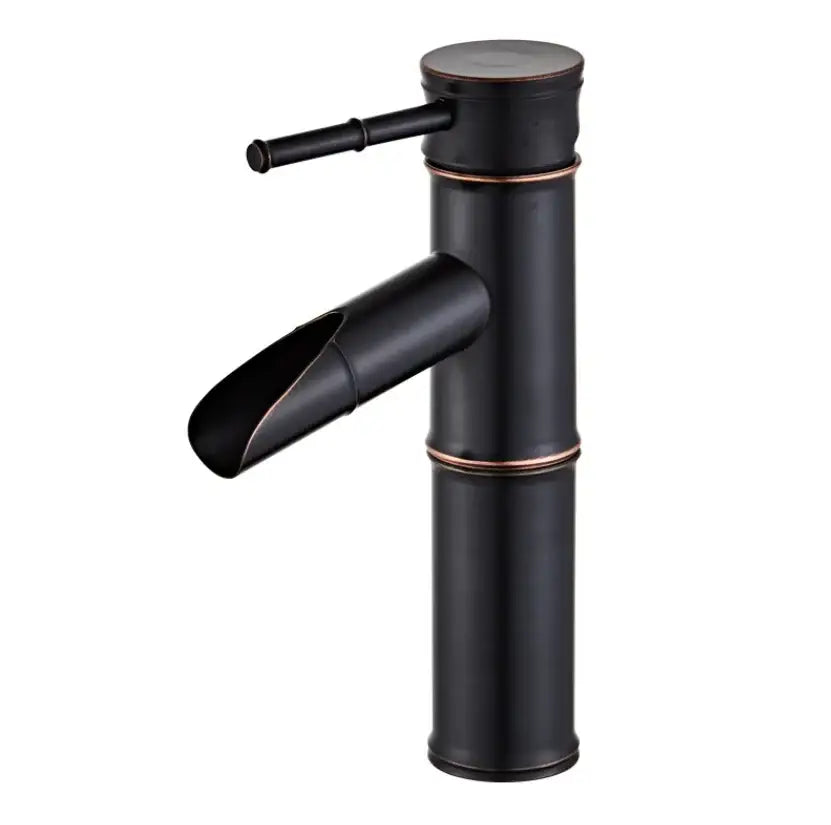 Black Copper Bamboo Faucet
