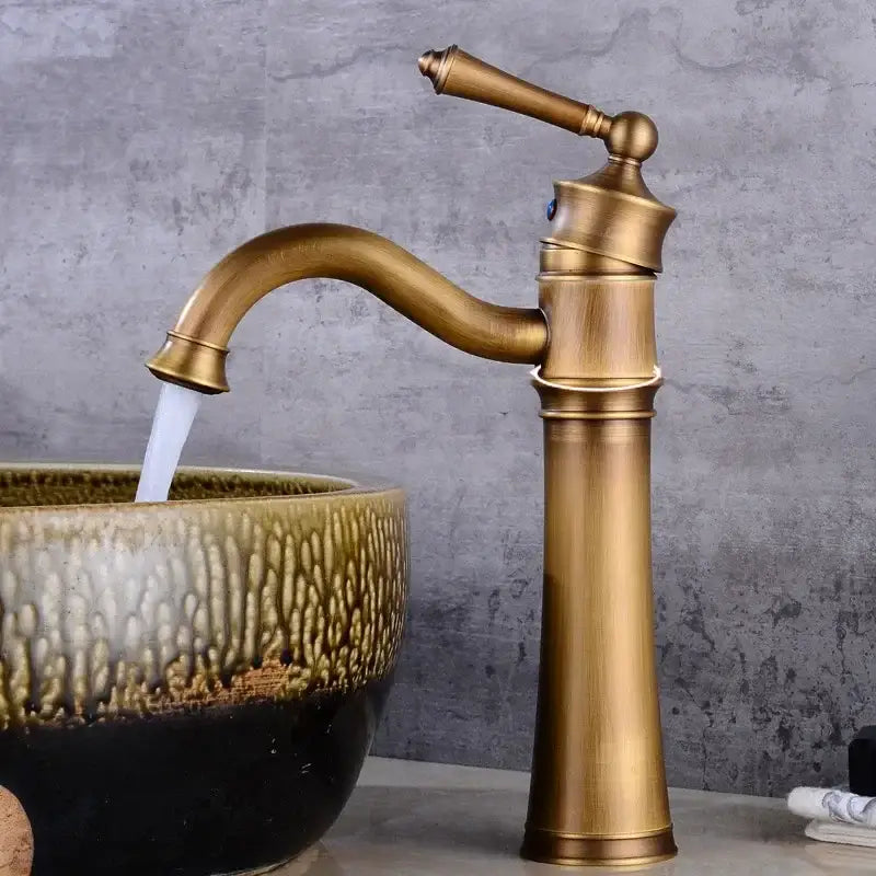 Black Brass Arch Faucet