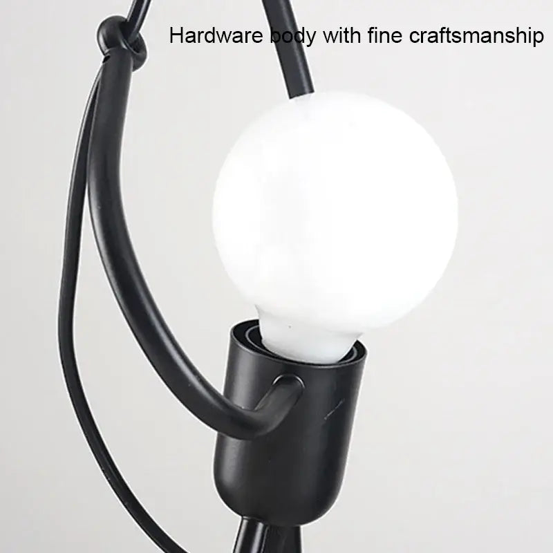 Black Iron Cartoon Pendant