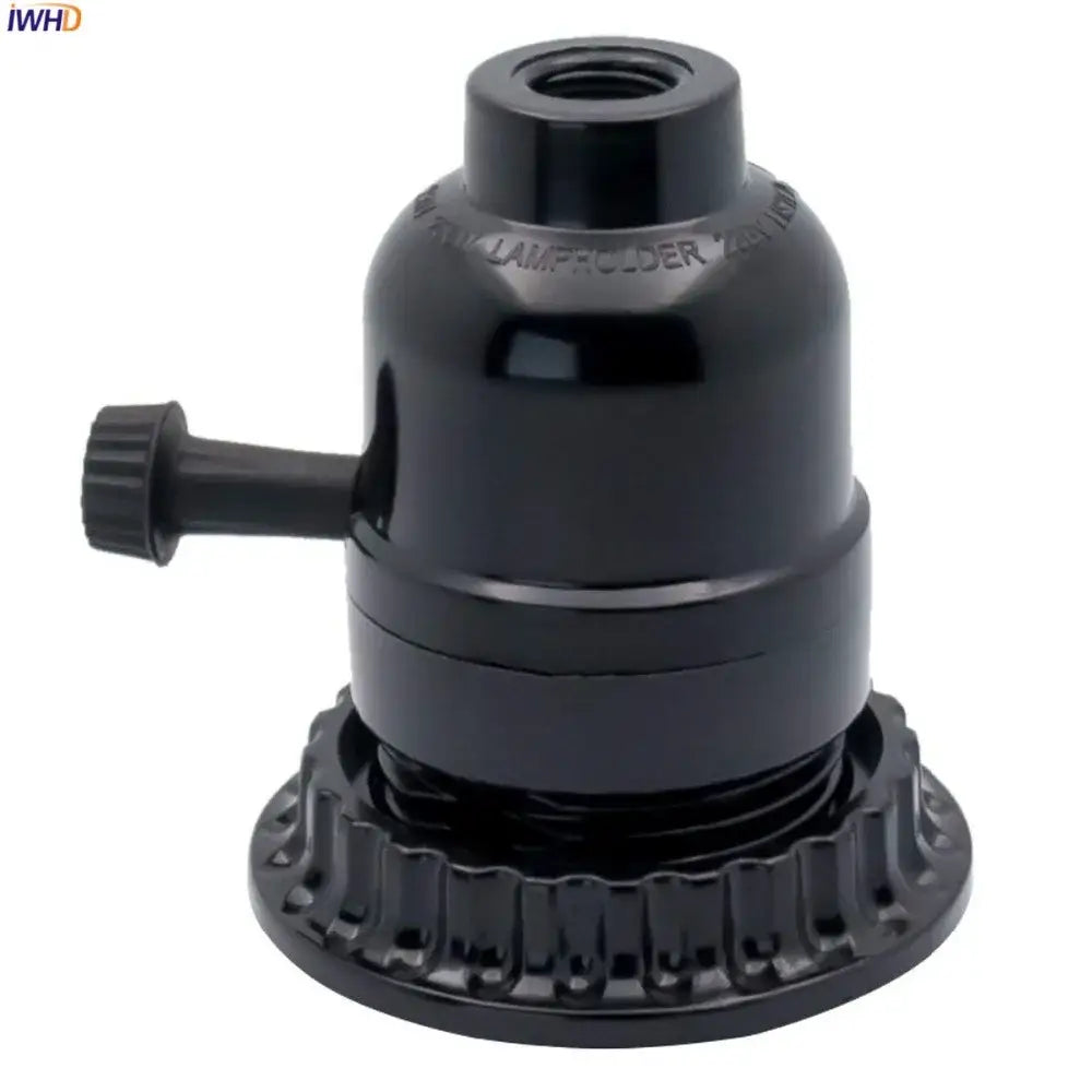Black Vintage Socket Lamp