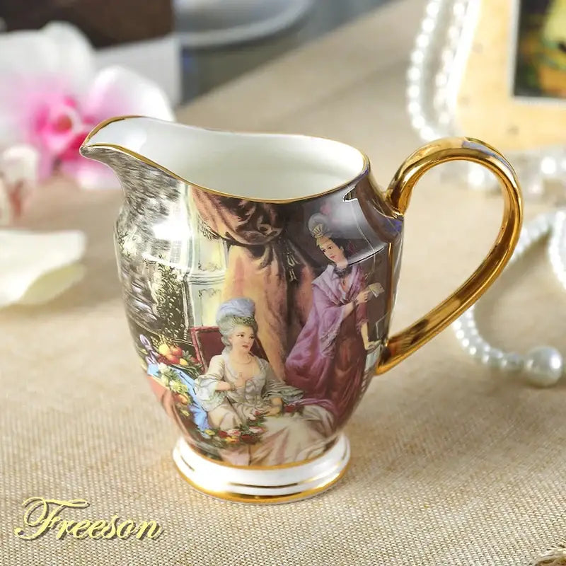 Bone China Gold Creamer