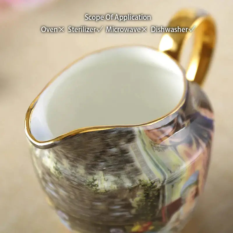 Bone China Gold Creamer