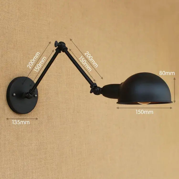 Brass Adjustable Wall Light