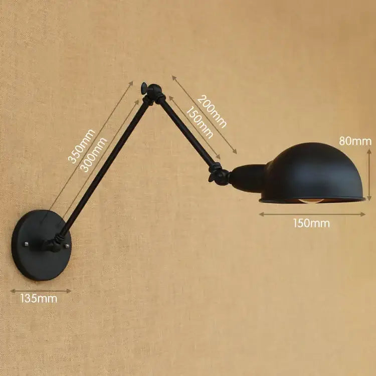 Brass Adjustable Wall Light