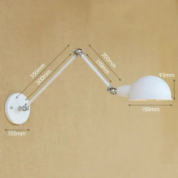 Brass Adjustable Wall Light