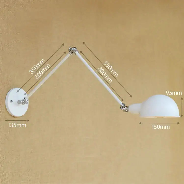 Brass Adjustable Wall Light
