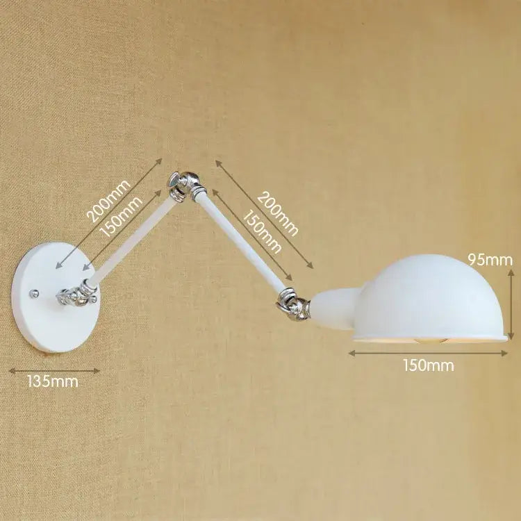 Brass Adjustable Wall Light