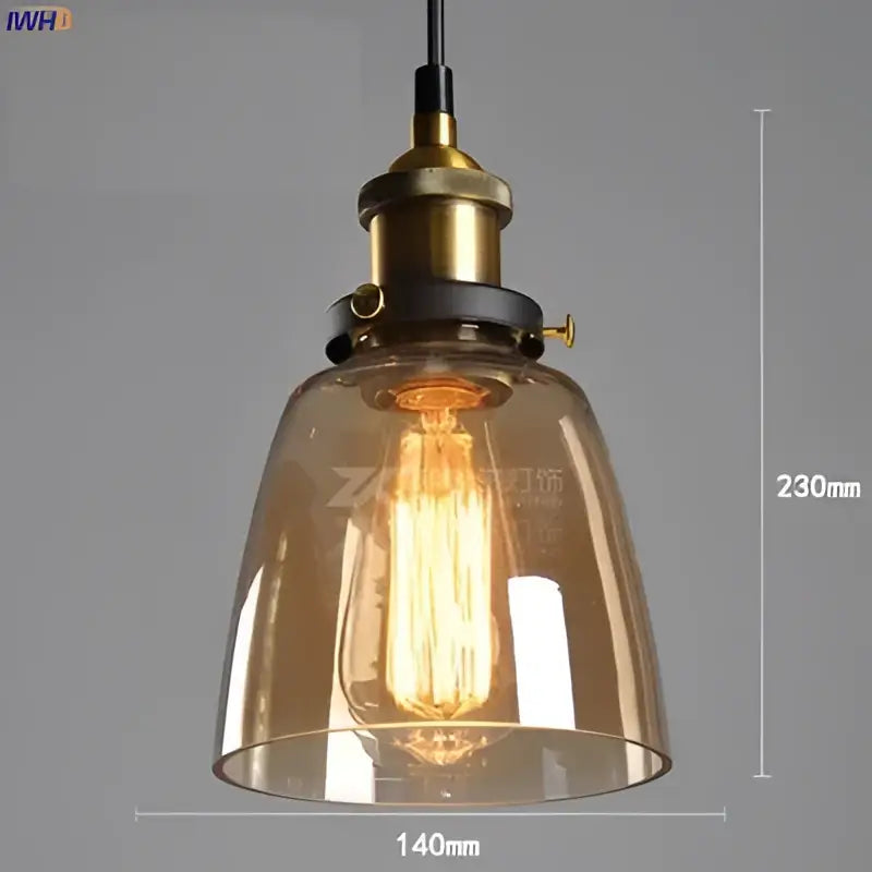 Vintage dark glass pendant lights set of 4 dining room brass accents
