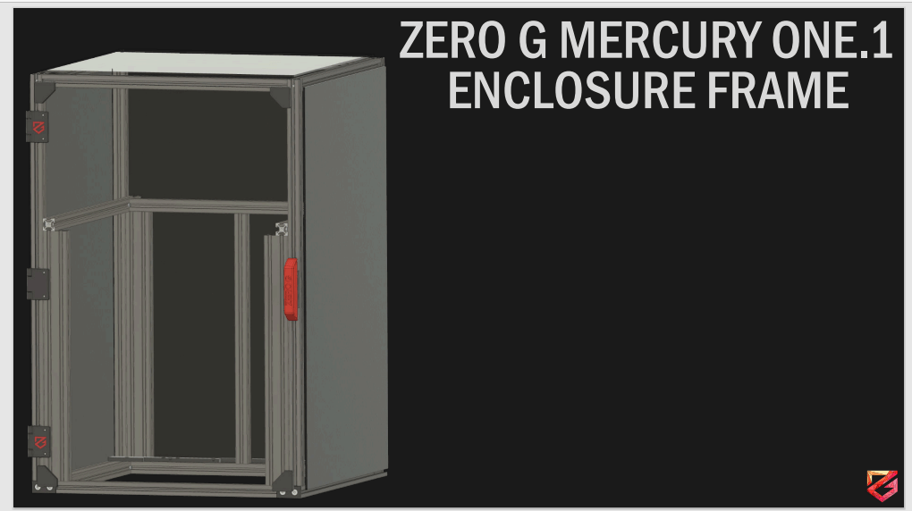 Zero G Mercury One.1 Nebula Frame Kit (Pro and Plus) Multiple Colors